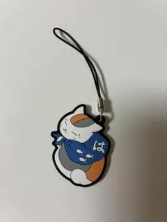 夏目友人帳 キーホルダー 風呂敷ニャンコ先生 ラバーストラップ