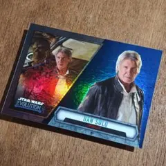 Topps No.45 Han Solo ブルーパラレル