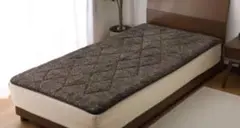 ダブル　敷布団 ロマンス岩盤浴 天然鉱石の蓄熱効果で暖かい