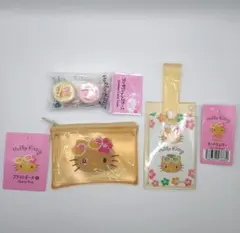 ダイソー　日焼けキティ　3点セット