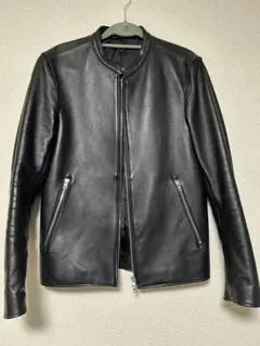 シングル ライダース LIDNM ラムレザー ジャケット M リドム ブラック