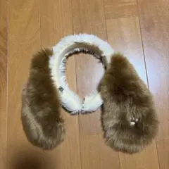 ファー耳付きカチューシャ