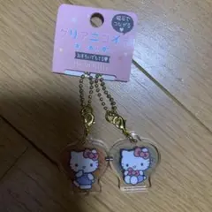 ハローキティ クリアニコイチキーホルダー