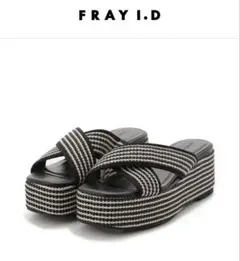 FRAY I.D ストライプ厚底ミュールのサムネイル