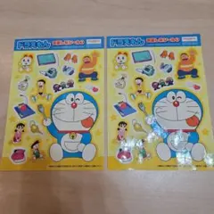 ドラえもん ステッカーシート 2枚セット　Hotto Motto