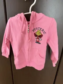 HYSTERIC ピンク フルジップパーカー