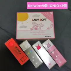 【Kolwin】 LADY SOFT ゴルフボール 計12個 ※新品未使用