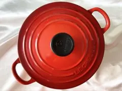 【美品】ル・クルーゼ　鍋18センチ Amazon.co.jp: ル・クルーゼ(Le Creuset) 鋳物 ホーロー 鍋