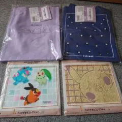 ポケモン 一番くじ C賞 トートバッグ メタモン アンノーン タオル