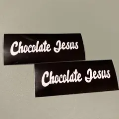 Chocolate Jesus ステッカー 2枚セット