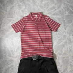 archive polo shirt s/s striped fade y2k - メルカリ