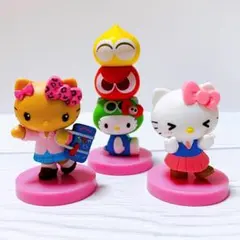 ハローキティ　コラボレーション　チョコエッグ　3体セット