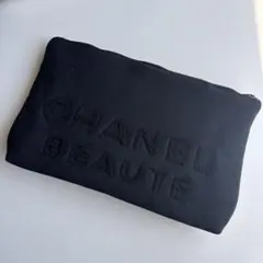 新品未使用 CHANEL BEAUTE ノベルティ PCポーチ ブラック - メルカリ