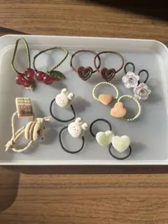 ヘアゴム 7個セット まとめ売り