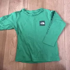 THE NORTH FACE グリーン 長袖Tシャツ 110