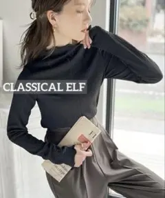 k0323 CLASSICAL ELF 2wayポコポコメローハイネックトップス