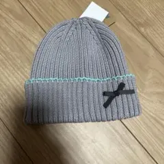 リボン推し　ニット帽　秋　冬