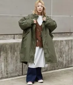 袖ゆったり キルティングジャケット