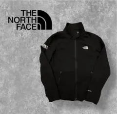 THE NORTH FACE ソフトシェルジャケットWINDWALL企業ロゴ黒S