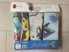 ポケットモンスター 3枚組ボクサーパンツ　 110cm 下着