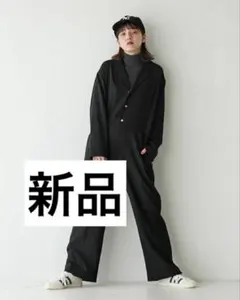 MY WEAKNESS ブラック サロペット LONG パンツ ともさかりえ - メルカリ