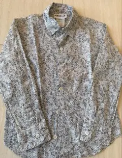 agnis b. 花柄長袖シャツ 8ans