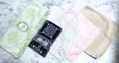 ラデュレ　HANAE MORI　プライベートレーベル他　ハンカチ5枚セット　中古