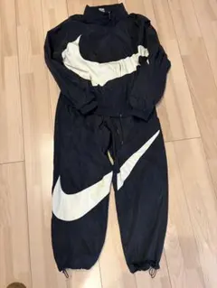 Nike スウッシュ　ナイロンジャケット セットアップ