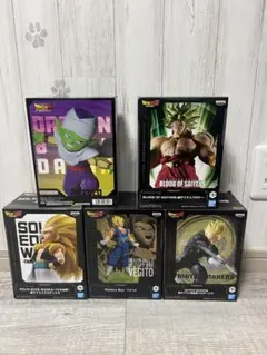 ドラゴンボール ブロリーベジットゴテンクス悟飯フィギュア