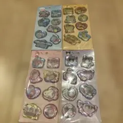 完売サンリオ　ウォーターシール 4枚セット