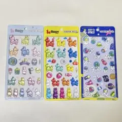 【正規品】ぷくぷくジェリーシール ロディ RODY 最新作 3枚セット