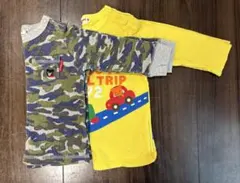 ロンT 80✖️2枚セット　ダブル.B ホットビスケッツ　Tシャツ
