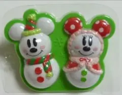 ディズニー 雪だるま ミッキー＆ミニー マグネット クリップ クリスマス