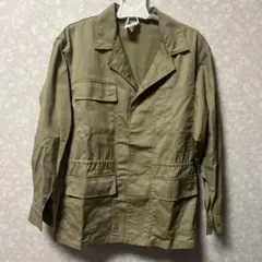 DANTON カーキ ミリタリージャケット