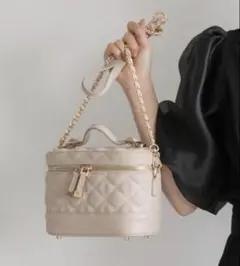 RANDA キルティング2way バニティバッグ