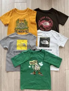 THE NORTH FACE Tシャツ 5枚セット120