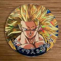 ドラゴンボールZ メンコ 超サイヤ人3 孫悟空 キラ 当時物