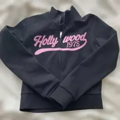 ZARA Hollywood 1975 ジップアップパーカー ブラックのサムネイル