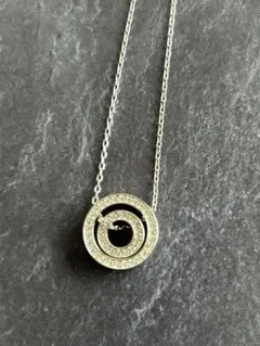 スワロフスキークリスタル装飾 ペンダントネックレス