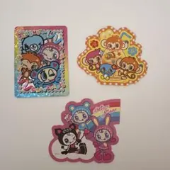 ナルミヤキャラクターシール3枚セット　メゾピアノ