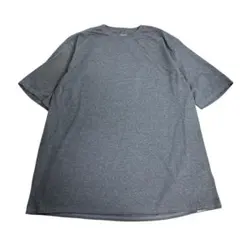 無地Tシャツ　JERZZES製 オーバーサイズ　半袖　ダークグレー　古着　8gのサムネイル