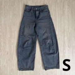 GU バレルレッグジーンズ 67BLUE Sサイズ