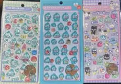 サンリオ　Sanrio 3Dstickers ハンギョドン　立体 ぷくぷく