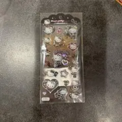 正規品　サンリオ　ハローキティ　ドロップジェリーシール　ヒョウ柄ギャル