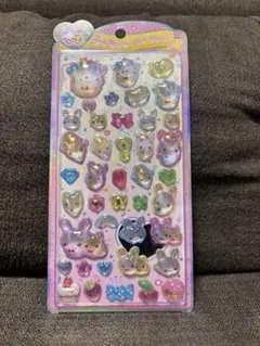 国内正規品　フワフワらびちゃん うるちゅるポップシール