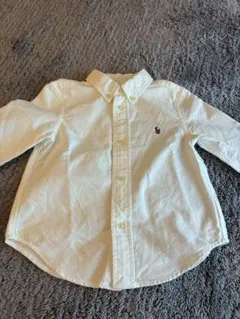 Ralph Lauren 長袖シャツ 2M ホワイトシャツ