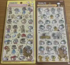 スヌーピーボンボンドロップシール【正規品】２枚セット