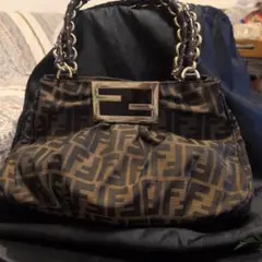 Fendi FFロゴプリント ハンドバッグ