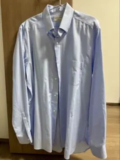 MICRO SPAN CROPPED SHIRT サックスブルー サイズM - メルカリ