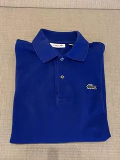 LACOSTE ポロシャツ 青 サイズ5 - メルカリ